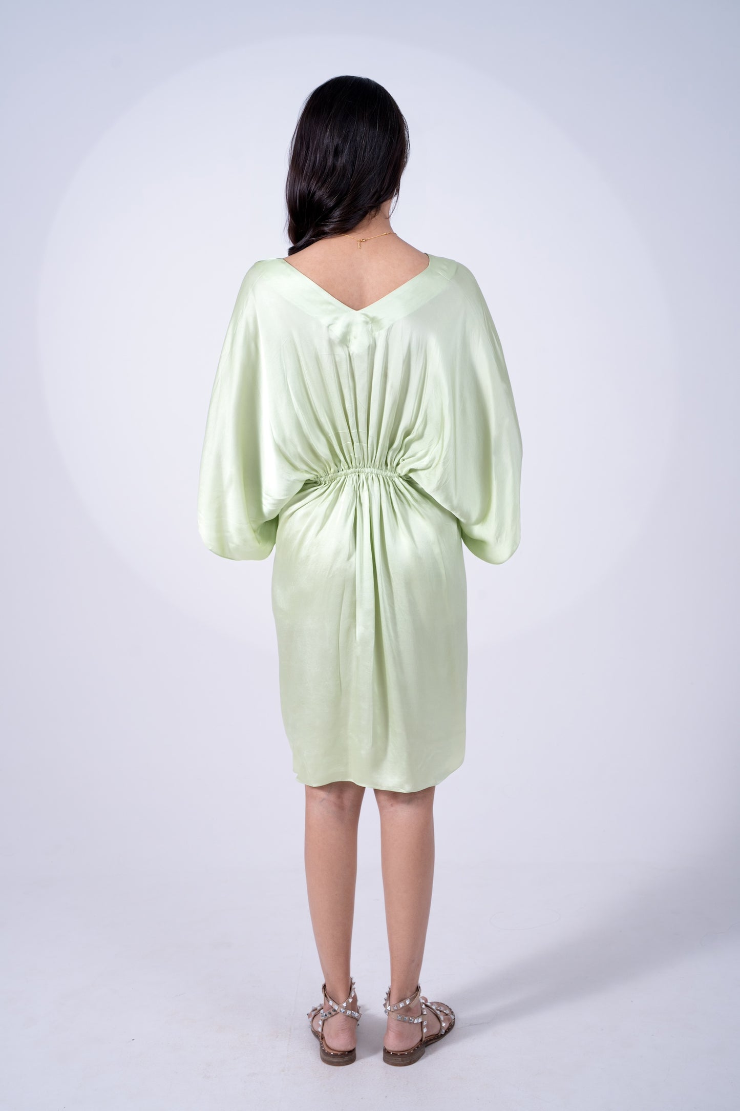 Satin Loop Dress
