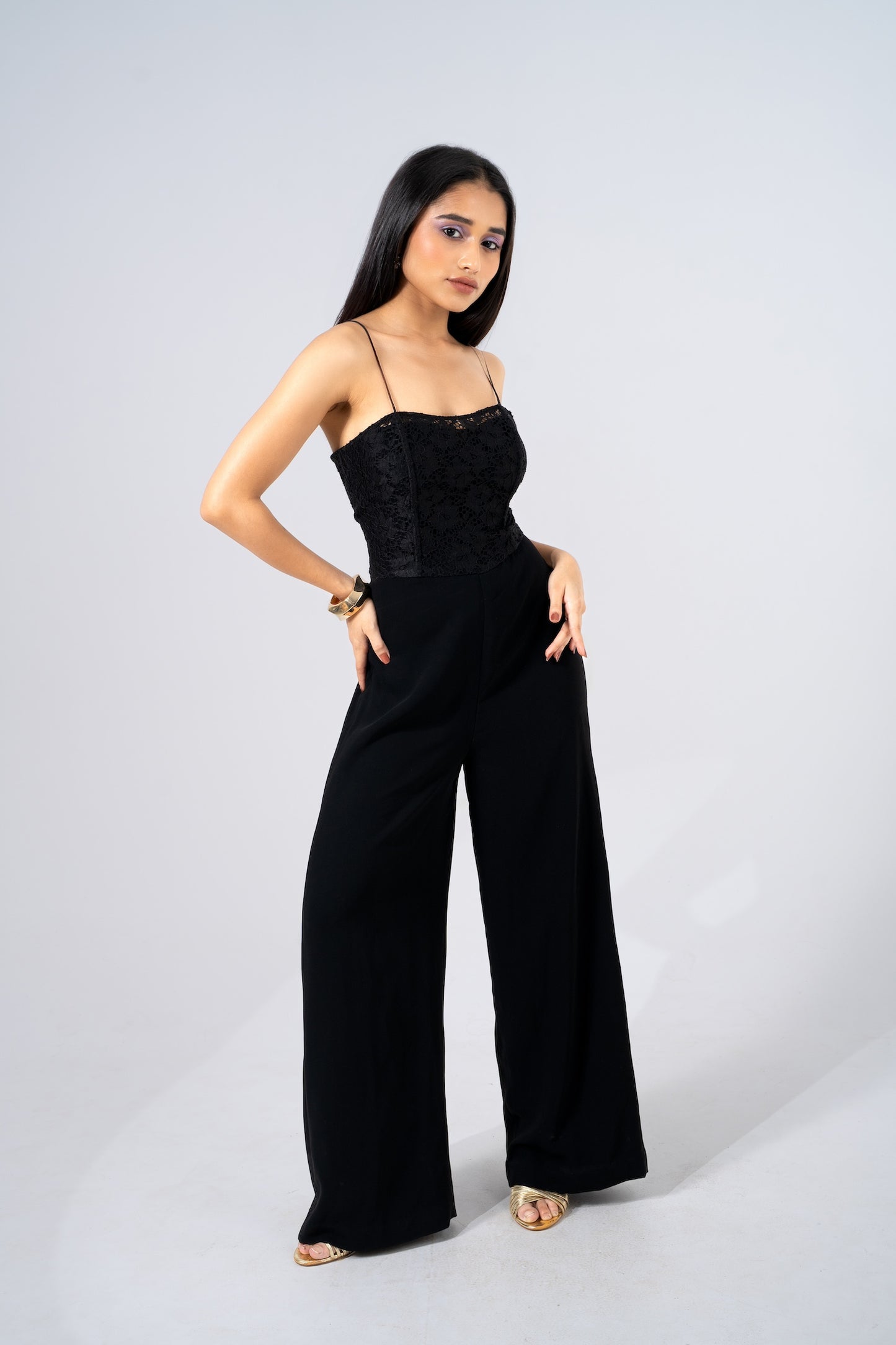 Noir Corset Jumpsuit