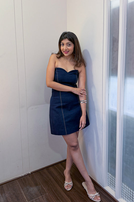 Indigo Mini Dress