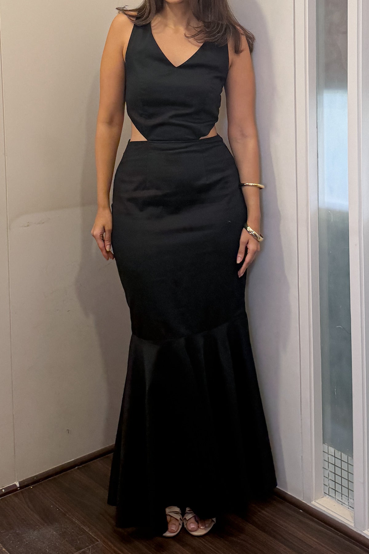 Noir Cut-Out Dress