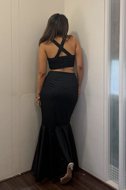 Noir Cut-Out Dress