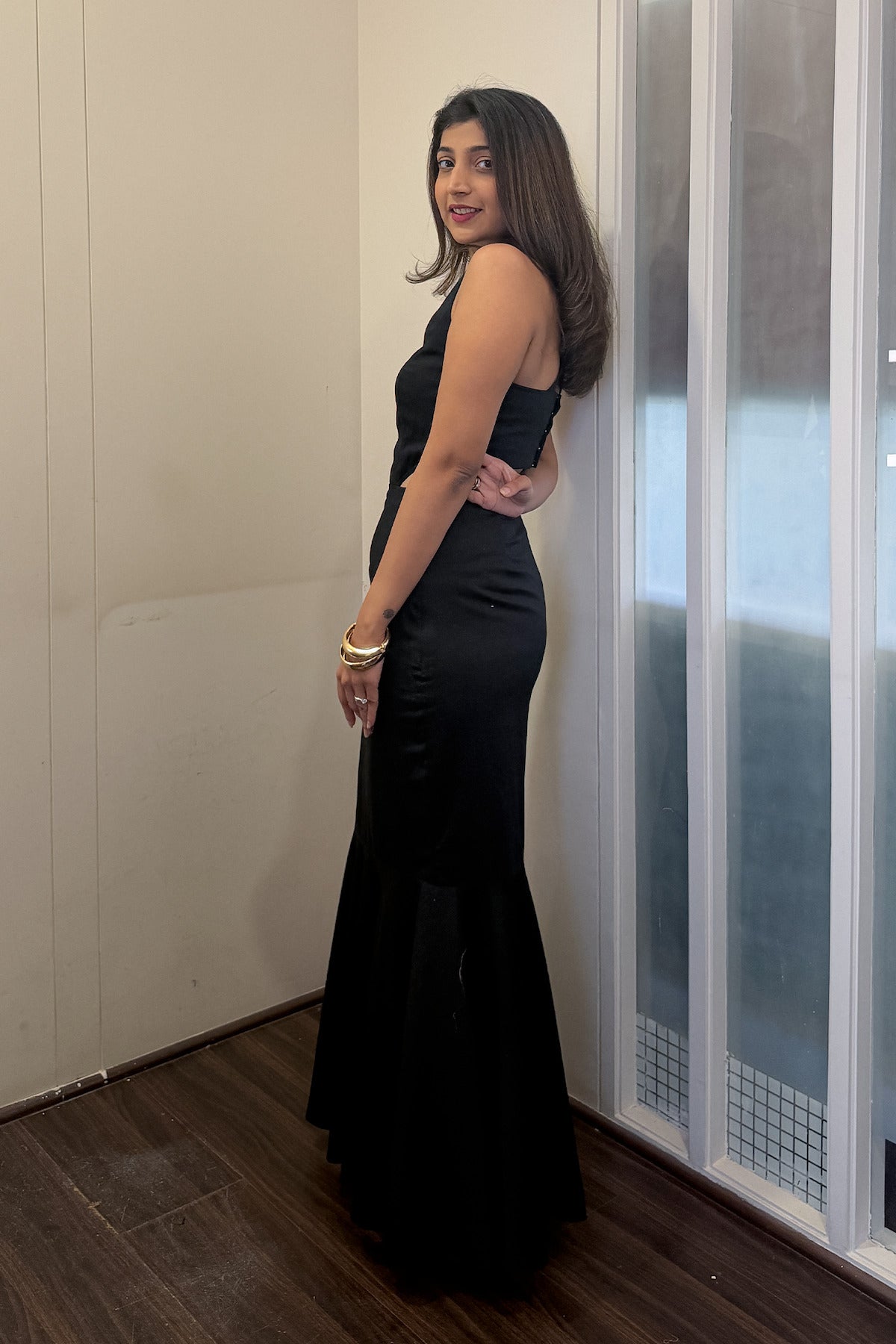 Noir Cut-Out Dress