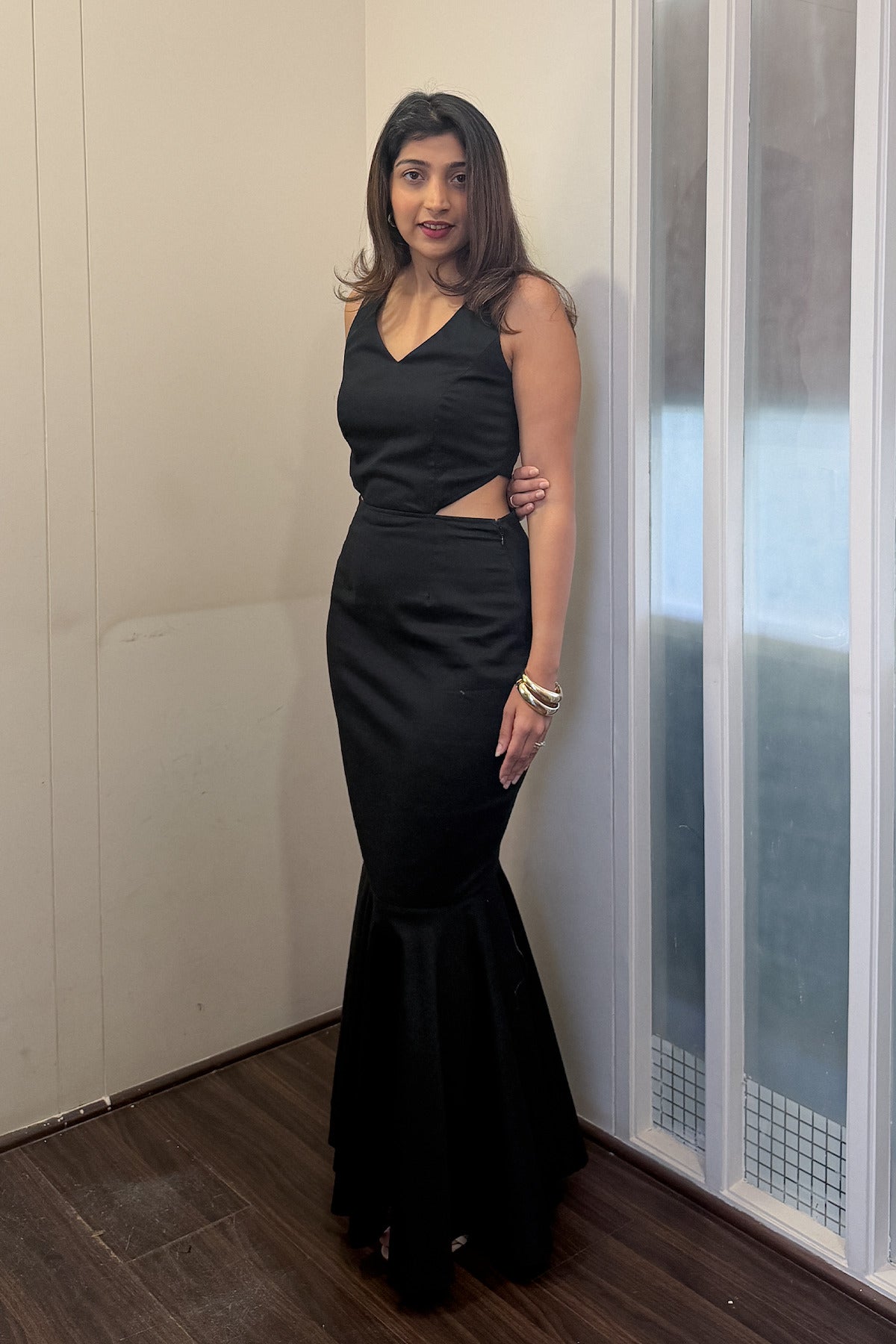 Noir Cut-Out Dress