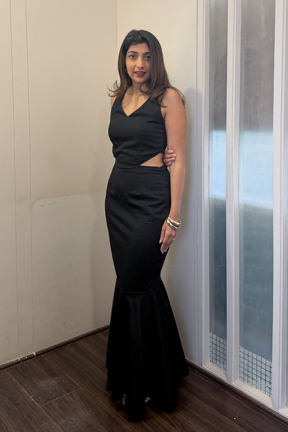 Noir Cut-Out Dress