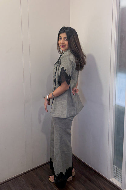 Slate Lace Co-ord Set