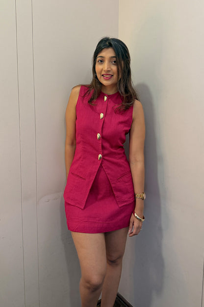 Berry Vest Set